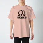 岡山といろの桃ドット絵 岡山県Tシャツ スタンダードTシャツ