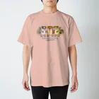 むちむちしっぽの【学名あり】手繋ぎヒョウモントカゲモドキ Regular Fit T-Shirt