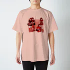 in the bed shop(遥さんのお店)の赤チェックのメイドカフェ Regular Fit T-Shirt