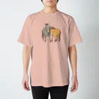 poniponiの仲良し与那国馬 Regular Fit T-Shirt