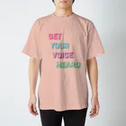 Blah アンテナショップのGet Your Voice インダストリアル：キャンディーネオン Regular Fit T-Shirt