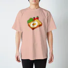 Wonder Bird Forestのピクセル・目玉焼きトースト スタンダードTシャツ