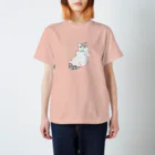 清水めりぃの【ブラ猫】モフ田くんのTシャツ スタンダードTシャツ