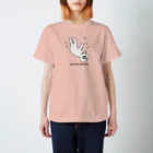 オトニシズム ショップ SUZURI 店のオトニシズム　ゆるゆる（shiroiro） Regular Fit T-Shirt