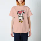 鹿骨-SHIKACOTTSU-のMeatくん。 スタンダードTシャツ