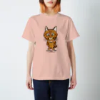 にゃんこかわいい組合のにゃんこかわいい組合　ちゃーちゃん スタンダードTシャツ