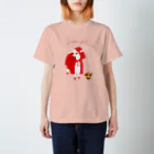 SWISS BLUEの little red スタンダードTシャツ