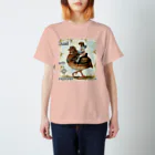 林山キネマのQuail with explorer ～うずらと探検者 Regular Fit T-Shirt