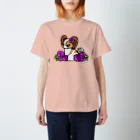 まつり猫ショップのパピヨン犬魔リンちゃん スタンダードTシャツ