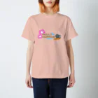 しっぽくらぶのHELLO SUMMERチンチラさん Regular Fit T-Shirt