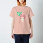 もんぞーのふわふわネズミのもんぞー スタンダードTシャツ