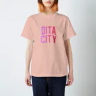 JIMOTO Wear Local Japanの大分市 OITA CITY スタンダードTシャツ