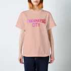 JIMOTO Wear Local Japanの高松市 TAKAMATSU CITY スタンダードTシャツ