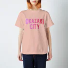 JIMOTO Wear Local Japanの岡崎市 OKAZAKI CITY Regular Fit T-Shirt