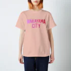 JIMOTO Wear Local Japanの和歌山市 WAKAYAMA CITY スタンダードTシャツ