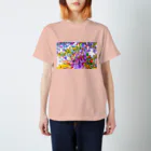 NEON LIGHT STARSのYOU are in wonderland*pink スタンダードTシャツ