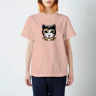 Gatto grigio ガット グリージョの猫忍ネロ Regular Fit T-Shirt