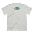 Cedar Kitayama KyotoのAlways Be Careful with Fire スタンダードTシャツの裏面