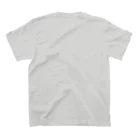 温泉グッズ@ブーさんとキリンの生活の療養泉の種類と特徴（黒・前面） Regular Fit T-Shirtの裏面