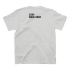 MM-Pleasant_CompanionsのSTAY BRILLANT Regular Fit T-Shirtの裏面