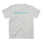 弐千円札サーバー 公式アカウントのなこれるむ海中鉄道 ロゴマークシンプル Regular Fit T-Shirtの裏面