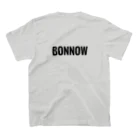 BONNOWのNSC スタンダードTシャツの裏面