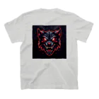 Coal & Co.のBLACK Wolf スタンダードTシャツの裏面