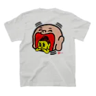 太画子の空也上人（背中プリント） Regular Fit T-Shirtの裏面