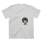 Hikimuraの女の子イラスト スタンダードTシャツの裏面