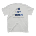 DO NOT FINISHのDO NOT FINISH Regular Fit T-Shirtの裏面