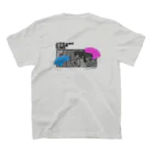 水沢石鹸のArcade Game Girl スタンダードTシャツの裏面