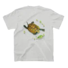 めろんぽっぷのお店だよの泳いできたよ、ニホンイシガメ （バックプリント） Regular Fit T-Shirtの裏面