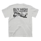 AURA_HYSTERICAのBuy high, sell higher スタンダードTシャツの裏面