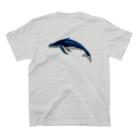 Coshi-Mild-Wildのザトウくじらだよ🐋 Regular Fit T-Shirtの裏面