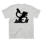 【ALC.9】alcohol nine -196℃のIKKINOMI×Nikka スタンダードTシャツの裏面