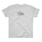 Cedar Kitayama KyotoのCedar Kitayama Kyoto スクリプトロゴ Regular Fit T-Shirt