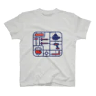 メカロックのプラモなロボchiとネコchi Regular Fit T-Shirt