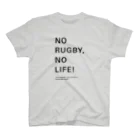 Play! Rugby! のNO RUGBY, NO LIFE! Regular Fit T-Shirt