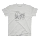 yonemasaのNOGUCHI THE ULTRA #3（黒） スタンダードTシャツ