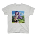 未来アニメスタジオのAIキャラクター2 Regular Fit T-Shirt