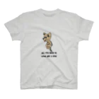 MU-SANのAll you need is Love a Dog スタンダードTシャツ