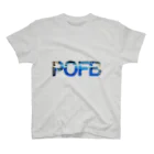 POFBのPOFB シャークブルー Regular Fit T-Shirt