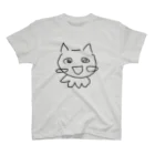 ﾀﾕﾏﾝ星人二世のねこ スタンダードTシャツ