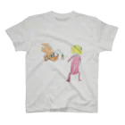 こども深海生物屋さんの大きさくらべ〈チョウチンアンコウ〉 Regular Fit T-Shirt