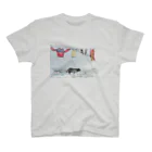 O'HAMAYAN「御濵屋庵」の犬と洗濯物 Regular Fit T-Shirt