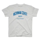 ミナミの日南海岸 Nichinan Coast BLUE スタンダードTシャツ