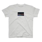 紫陽の海と夜空 Regular Fit T-Shirt