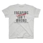 chataro123のEscaping Sexism Isn't Wrong: Seeking Equality Abroad! Regular Fit T-Shirt