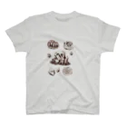 Haruka NishiyamaのNatural history #2  Minerals スタンダードTシャツ