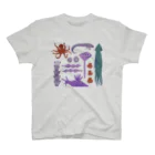 水島ひねのSea Creatures 티셔츠